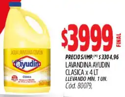Supermercados Yaguar Ayudín lavandina clasica oferta