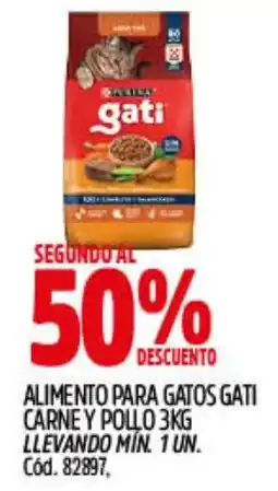 Supermercados Yaguar Purina gati alimento para gatos carney pollo oferta
