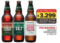Carrefour Maxi Patagonia cerveza variedades oferta