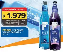 Carrefour Maxi Frizze frizante varios sabores oferta