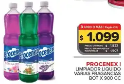Carrefour Maxi Procenex limpiador liquido varias fragancias bot oferta
