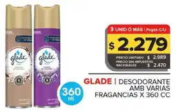 Carrefour Maxi Glade desodorante amb varias fragancias oferta