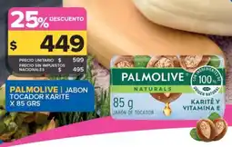 Carrefour Maxi Palmolive jabon tocador karite oferta