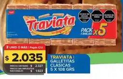 Carrefour Maxi Traviata galletitas clasicas oferta