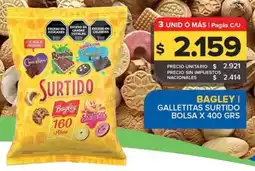 Carrefour Maxi Bagley galletitas surtido bolsa oferta