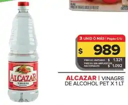 Carrefour Maxi Alcazar vinagre de alcohol pet oferta