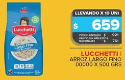 Carrefour Maxi Lucchetti arroz largo fino 00000 oferta