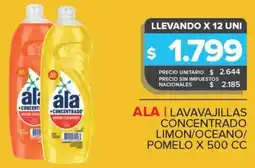 Carrefour Maxi Ala lavavajillas concentrado limon/oceano/ pomelo oferta