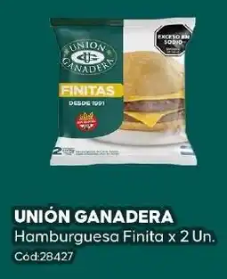 Diarco Unión ganadera hamburguesa finita oferta