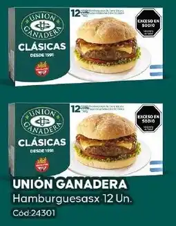 Diarco Unión ganadera hamburguesas oferta