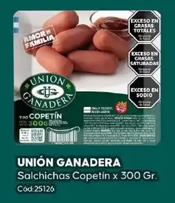 Diarco Unión ganadera salchichas copetin oferta