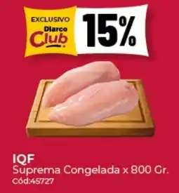 Diarco IQF suprema congelada oferta