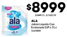 Diarco Ala jabón liquido con ecolavado d/p oferta