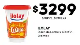 Diarco Ilolay dulce de leche oferta