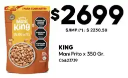 Diarco King mani frito oferta