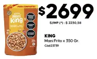 Diarco King mani frito oferta