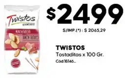 Diarco Twistos tostaditas oferta