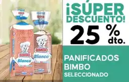 Diarco Bimbo panificados seleccionado oferta