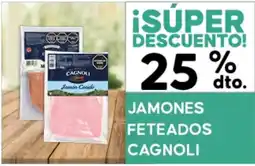Diarco Cagnoli jamones feteados oferta