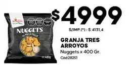 Diarco Granja tres arroyos nuggets oferta
