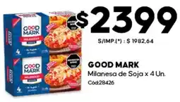 Diarco Good mark milanesa de soja oferta