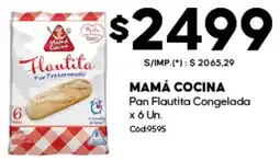 Diarco Mamá cocina pan flautita congelada oferta