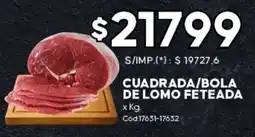 Diarco Cuadrada/bola de lomo feteada oferta