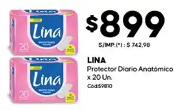 Diarco Lina protector diario anatómico oferta