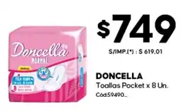 Diarco Doncella toallas pocket oferta