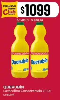 Diarco Querubín lavandina concentrada oferta