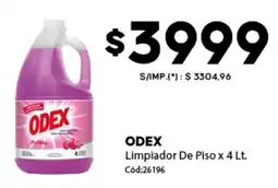 Diarco Odex limpiador de piso oferta