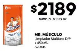 Diarco Mr. músculo limpiador multiuso d/p oferta