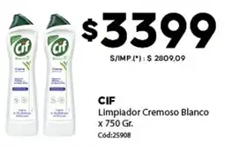 Diarco Cif limpiador cremoso blanco oferta