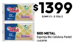 Diarco Sed metal esponja bio celulosa pastel oferta