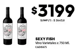 Diarco Sexy fish vino varietales oferta