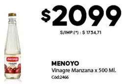 Diarco Menoyo vinagre manzana oferta