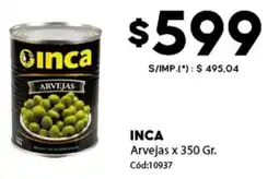 Diarco Inca arvejas oferta