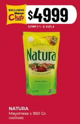 Diarco Natura mayonesa oferta