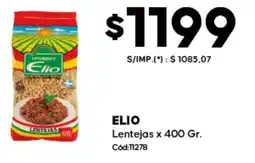 Diarco Elio lentejas oferta