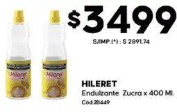Diarco Hileret endulzante zucra oferta