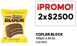 Diarco Cofler block alfajor oferta