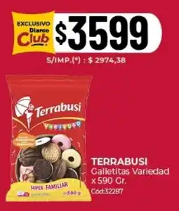 Diarco Terrabusi galletitas variedad oferta
