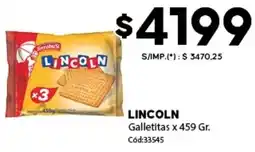 Diarco Lincoln galletitas oferta