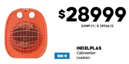 Diarco Indelplas caloventor oferta