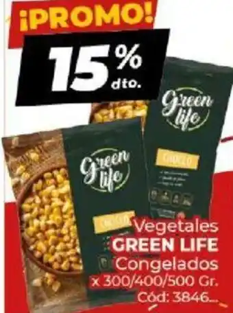Diarco Green Life Vegetales Congelados 1300/500gr oferta