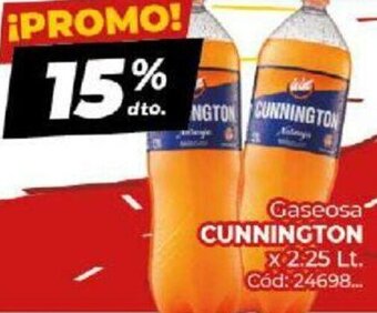 Diarco Cunnington Gaseosa x 2.25lt oferta