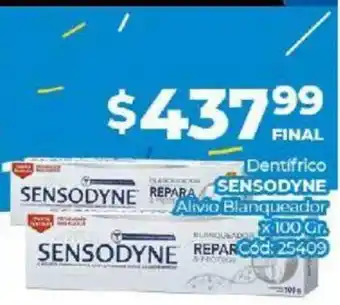 Diarco Sensodyne Dentrifico Alivio Blanqueador x 100gr oferta