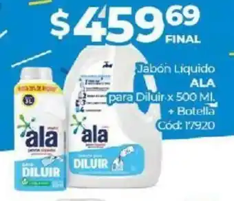 Diarco Ala Jabón Liquido para Diluir x 500ml oferta