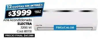 Diarco Electra Aire Acondicionado 3200W oferta