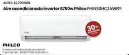 Changomas Philco aire acondicionado inverter 8750W oferta